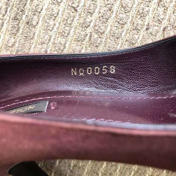 Louis Vuitton Women's Suede Chelsea Button Peep - Picture 15 of 15